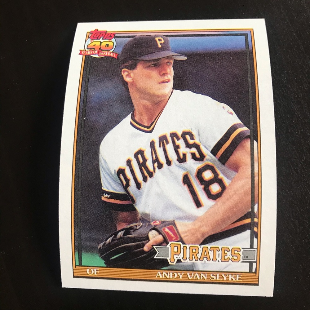 Andy Van Slyke Baseball card